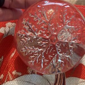 Crystal Snowflake Paperweight